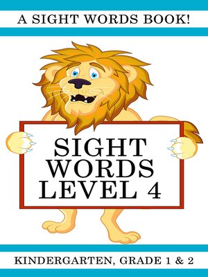 cover image of Sight Words Level 4